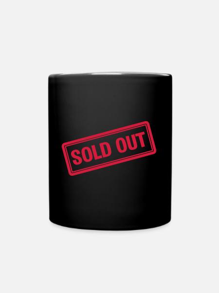 SOLD OUT - Tasse einfarbig - Schwarz