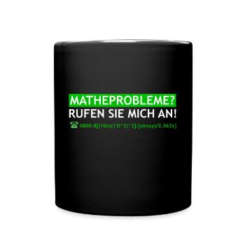 Math Math Math Teacher Cadeau Algèbre - Mug uni - noir - Devant