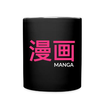 MANGA - Full Colour Mug - black - Front