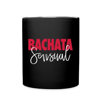 Bachata Sensual - Chemise de danse Bachata - Mug uni - noir - Devant