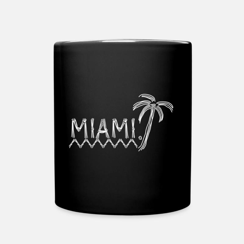 Miami - Mug uni - noir