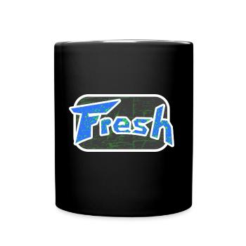 Fresh - Full Colour Mug - black - Front