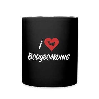 Bodyboarding - Full Colour Mug - black - Front