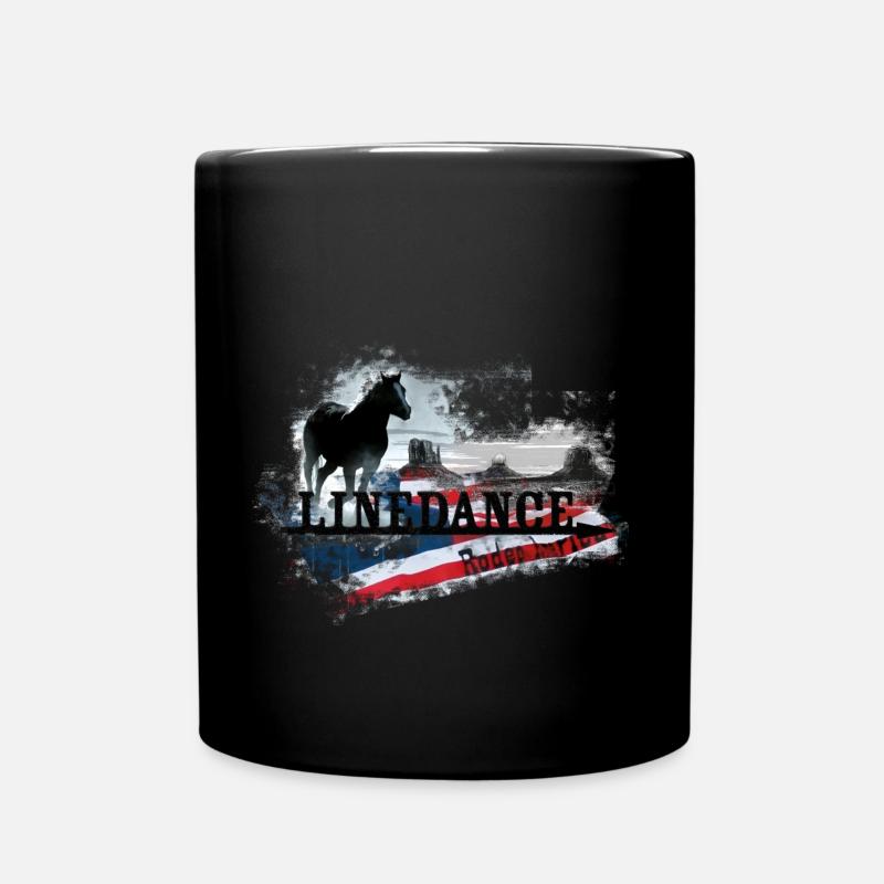 kl_linedance30 - Mug uni - noir