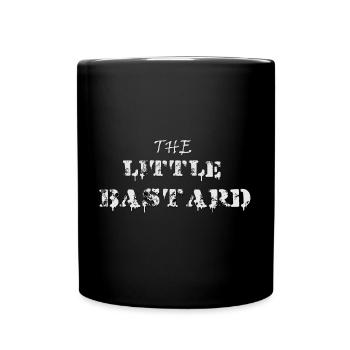Little Rebel Typography - Full Colour Mug - black - Front