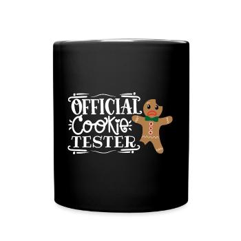 Official cookie tester - Full Colour Mug - black - Front