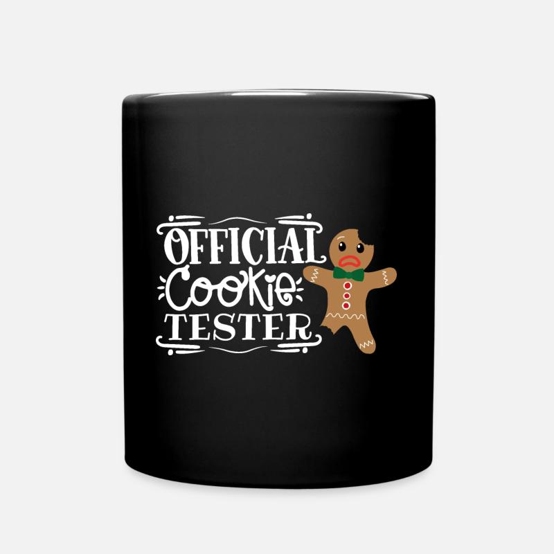 Official cookie tester - Full Colour Mug - black