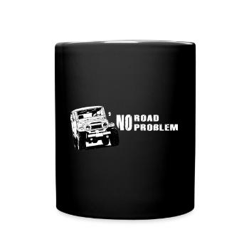 Landcruiser BJ40 No Road No Problem - Mug uni - noir - Devant