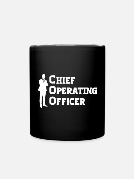 COO - Chief Operating Officer - Mug uni - noir
