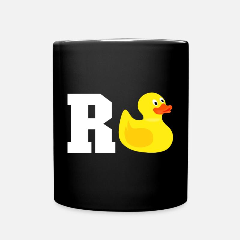 Rente - Tasse einfarbig - Schwarz