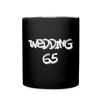 Wedding 65 Berlin Bezirk Hood Kiez Shirt - Tasse einfarbig - Schwarz - Vorne