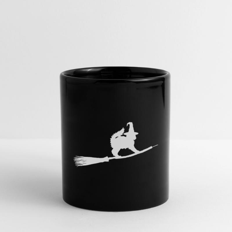Sorcière de chat Mug uni