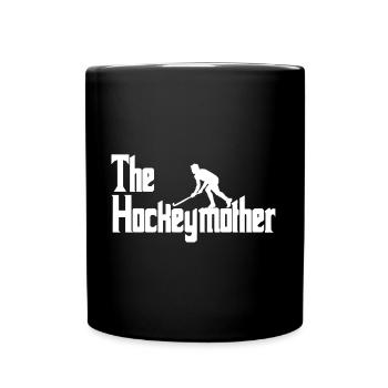 Joueur de hockey et de hockey - Mug uni - noir - Devant