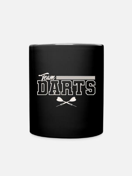 Équipe Dart Darten Darts - Mug uni - noir
