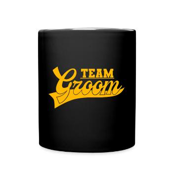 Wedding - Bride - Groom - Bride - Bride - JGA - Full Colour Mug - black - Front