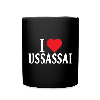 t-shirt Io amo Ussassai t-shirt Sardegna - Full Colour Mug - black - Front