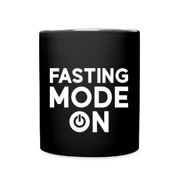 Fastenmodus An Ramadan - Tasse einfarbig - Schwarz - Vorne