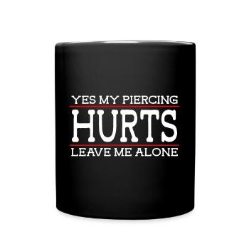 Piercer Piercing Studio - Full Colour Mug - black - Front
