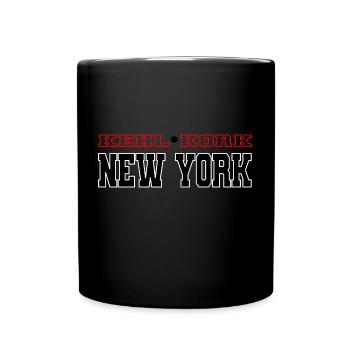 Kehl Kork New York - Tasse einfarbig - Schwarz - Vorne