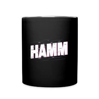 Hamm Germany City Font Home Love - Full Colour Mug - black - Front