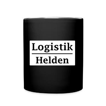 Les meilleurs logisticiens - Mug uni - noir - Devant