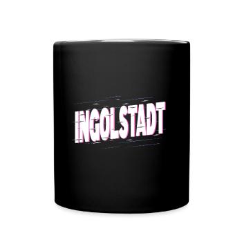 Ingolstadt Deutschland Stadt Schrift Heimat Liebe - Tasse einfarbig - Schwarz - Vorne