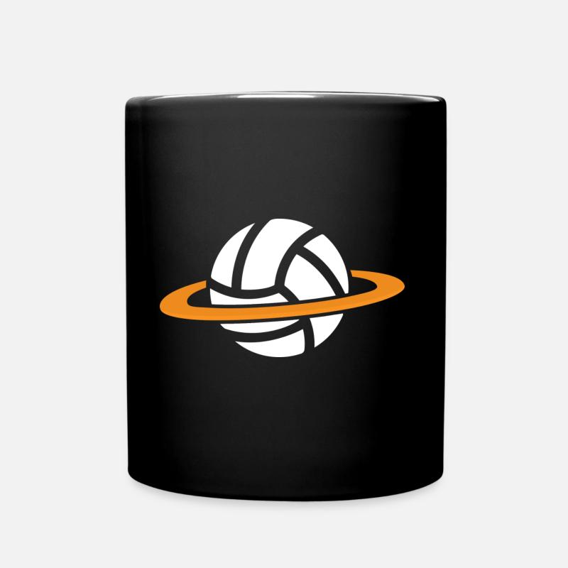 handball handballspieler handball-galaxy - Tasse einfarbig - Schwarz
