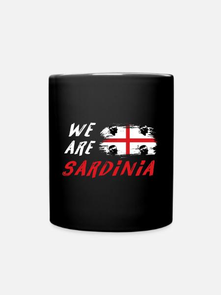 We are Sardinia - Full Colour Mug - black