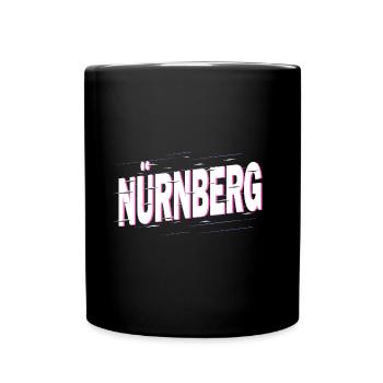 Nuremberg Allemagne Ville Police Home Love - Mug uni - noir - Devant