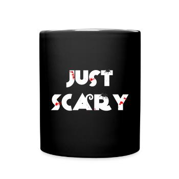 Sprüche, Horror momotiv, taranteln - Tasse einfarbig - Schwarz - Vorne