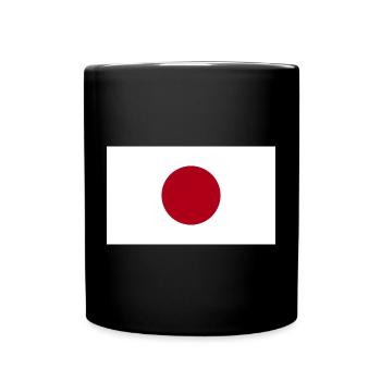 Japan National Flag - Full Colour Mug - black - Front