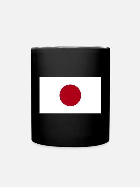 Drapeau national du Japon - Mug uni - noir