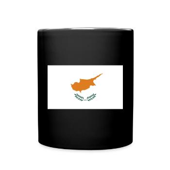 Obtenez nos drapeaux de Chypre maintenant - Mug uni - noir - Devant