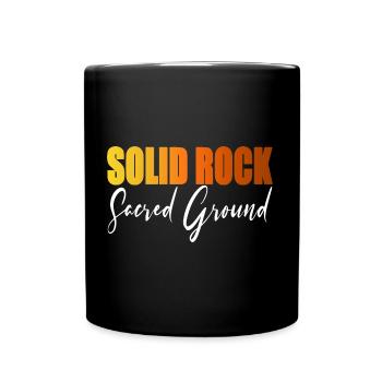 SOLID ROCK Sacred Ground - Tasse einfarbig - Schwarz - Vorne
