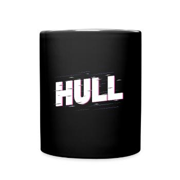 Hull England UK City Font Home Love - Full Colour Mug - black - Front