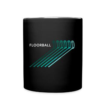 Floorball floorball « floorball bat » unihoc - Mug uni - noir - Devant