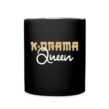 K-Drama Queen Kdrama Girl - Mug uni - noir - Devant