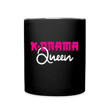 K-Drama Queen - Full Colour Mug - black - Front