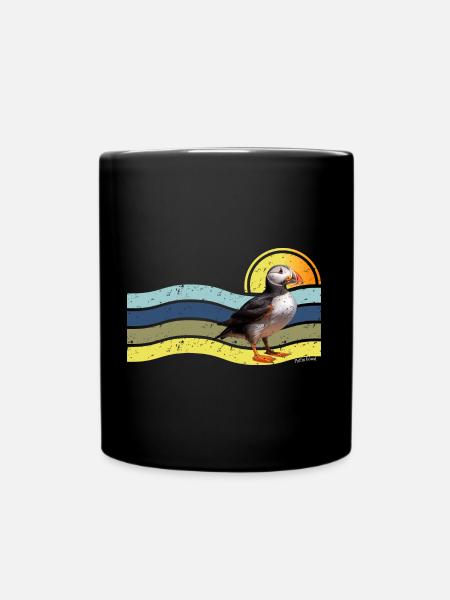 Île Puffin - Mug uni - noir