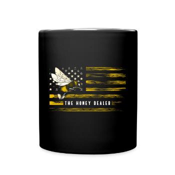 Beekeepers, bumblebees, insects, world saviors - Full Colour Mug - black - Front