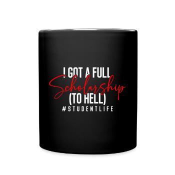 Diplôme en informatique - Mug uni - noir - Devant