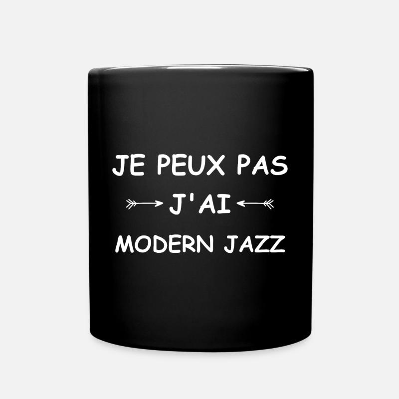 Je peux pas j'ai Modern jazz - Mug uni - noir
