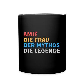 Amie Fau Mythos Legende - Tasse einfarbig - Schwarz - Vorne