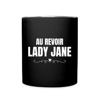 actrice, chanteuse, Birkin, Jane Birkin - Mug uni - noir - Devant