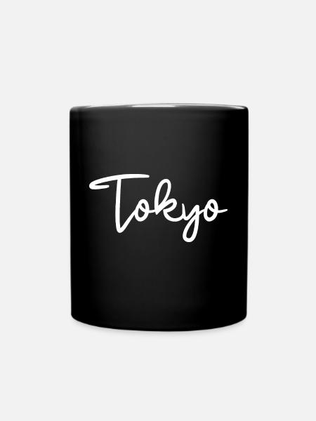 Tokyo, Japan, Tokyo - Full Colour Mug - black