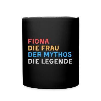 Fiona Fau Mythos Legende - Tasse einfarbig - Schwarz - Vorne