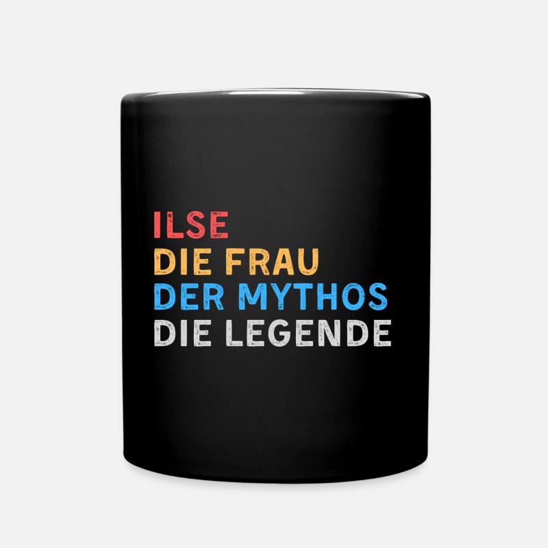 Ilse Fau Mythos Legende - Tasse einfarbig - Schwarz