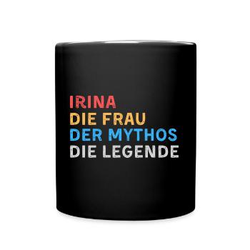 Irina Fau Mythos Legende - Tasse einfarbig - Schwarz - Vorne
