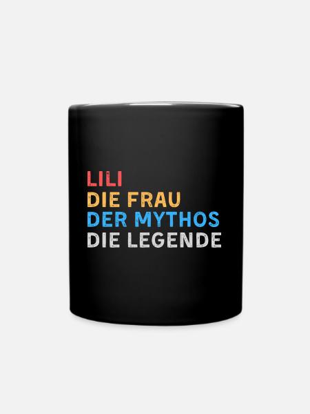 Lili Fau Mythos Legende - Tasse einfarbig - Schwarz
