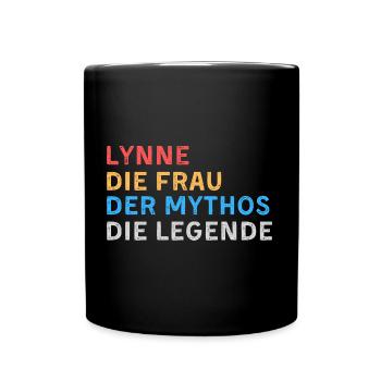 Lynne Fau Mythos Legende - Tasse einfarbig - Schwarz - Vorne